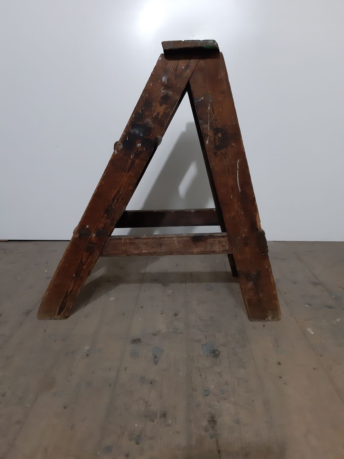 Victorian Pine Step Ladders In Solid Useable Condition photo 195.0