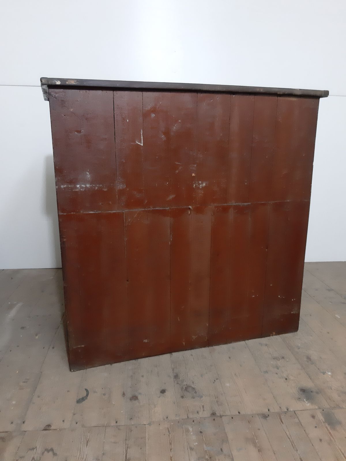 Set Of Workshop Industrial Wooden Drawers In As Found Condition photo vintage