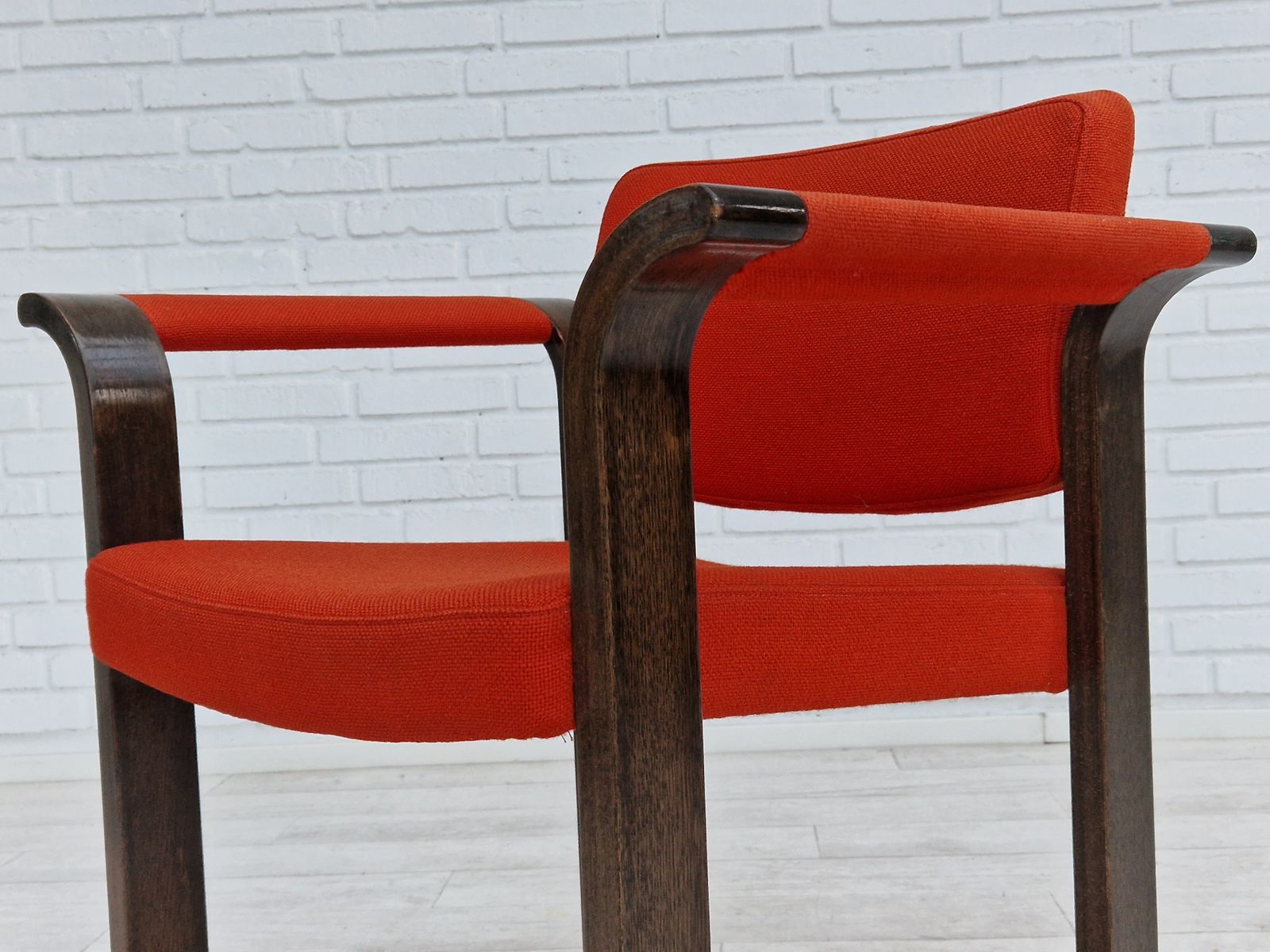 Meubels Ca. Jaren 1980, Deens Design Van Magnus Olesen, Paar Fauteuils. photo