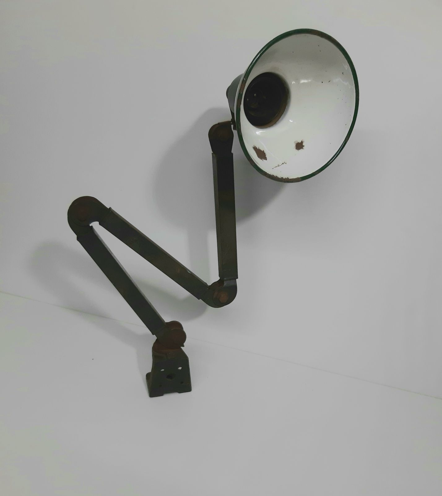 Industrial 3 Arm Machinist Task Lamp (Not Wired)