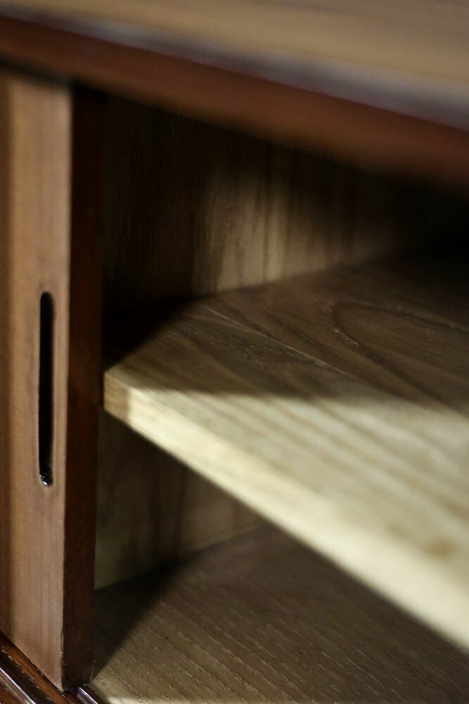 Mid Century Danish Modern Mahogany Sideboard With Drawers, 1970s photo Furniture