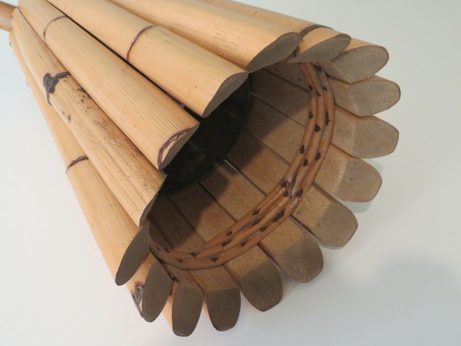Umbrella Stand In Bamboo, France 1950s photo Home Decor