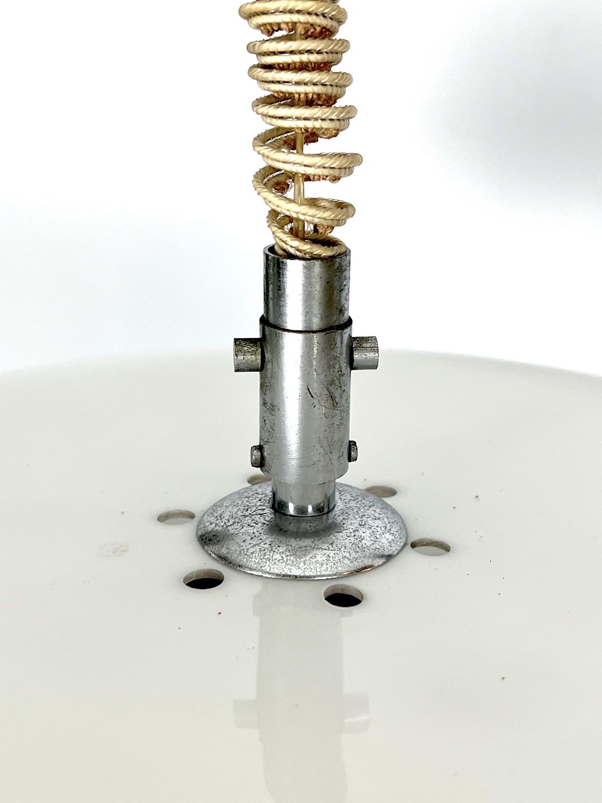 Lighting Vintage Italian Adjustable Chandelier By Reggiani. Italy 1960s photo