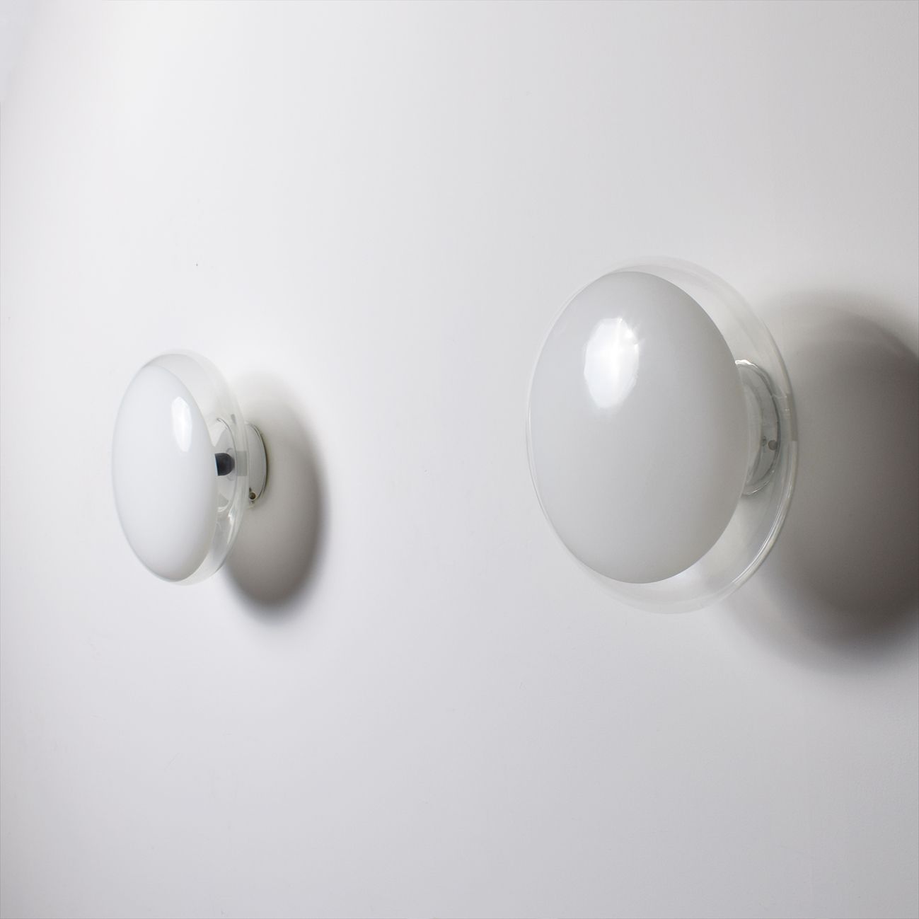 Italian Gill Sconces By Roberto Pamio And Renato Toso For Leucos, 1970s, Set Of 2