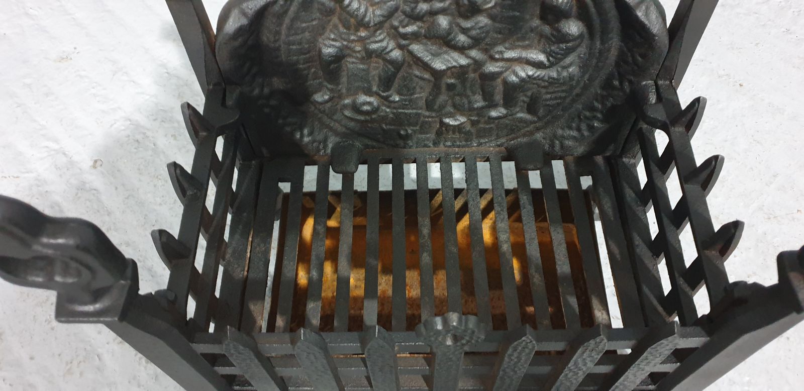 Cast Iron Grate Of Small Proportions photo furniture