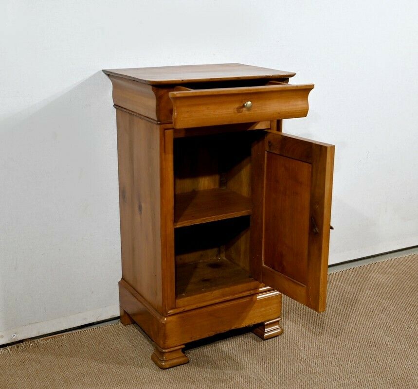 Small Bedside Table In Cherry, Louis Philippe Period   2nd Part Of The 19th Century photo Furniture