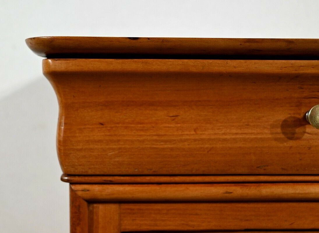 Small Bedside Table In Cherry, Louis Philippe Period   2nd Part Of The 19th Century photo buy
