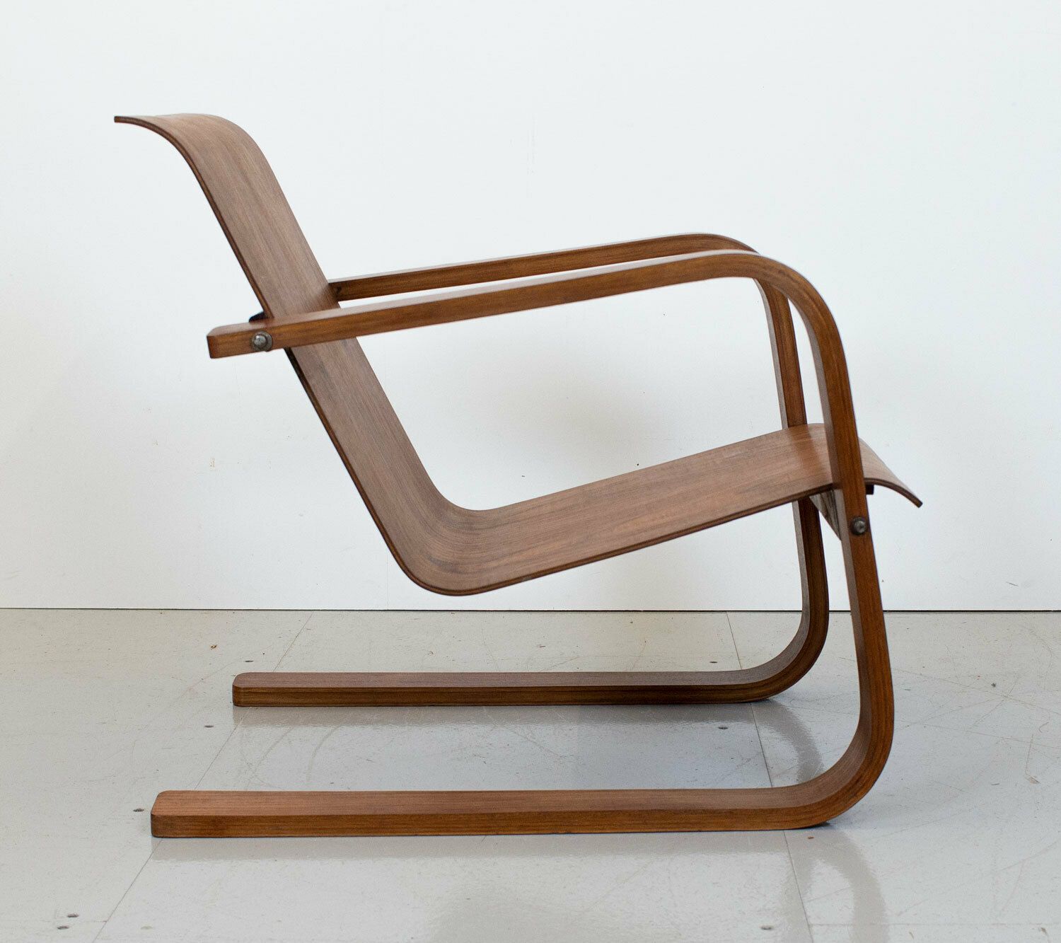 1930s Modernist Cantilever Plywood Armchair photo Furniture
