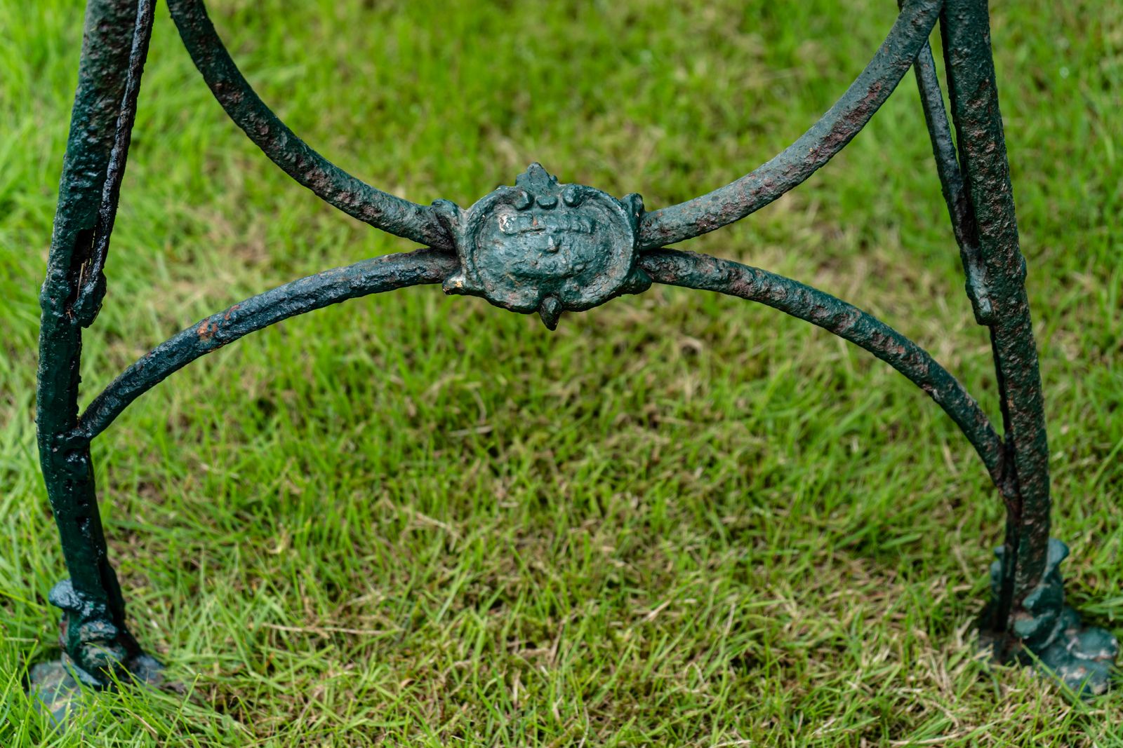 Garden Furniture Antique 19th Century Arras Garden Bench photo