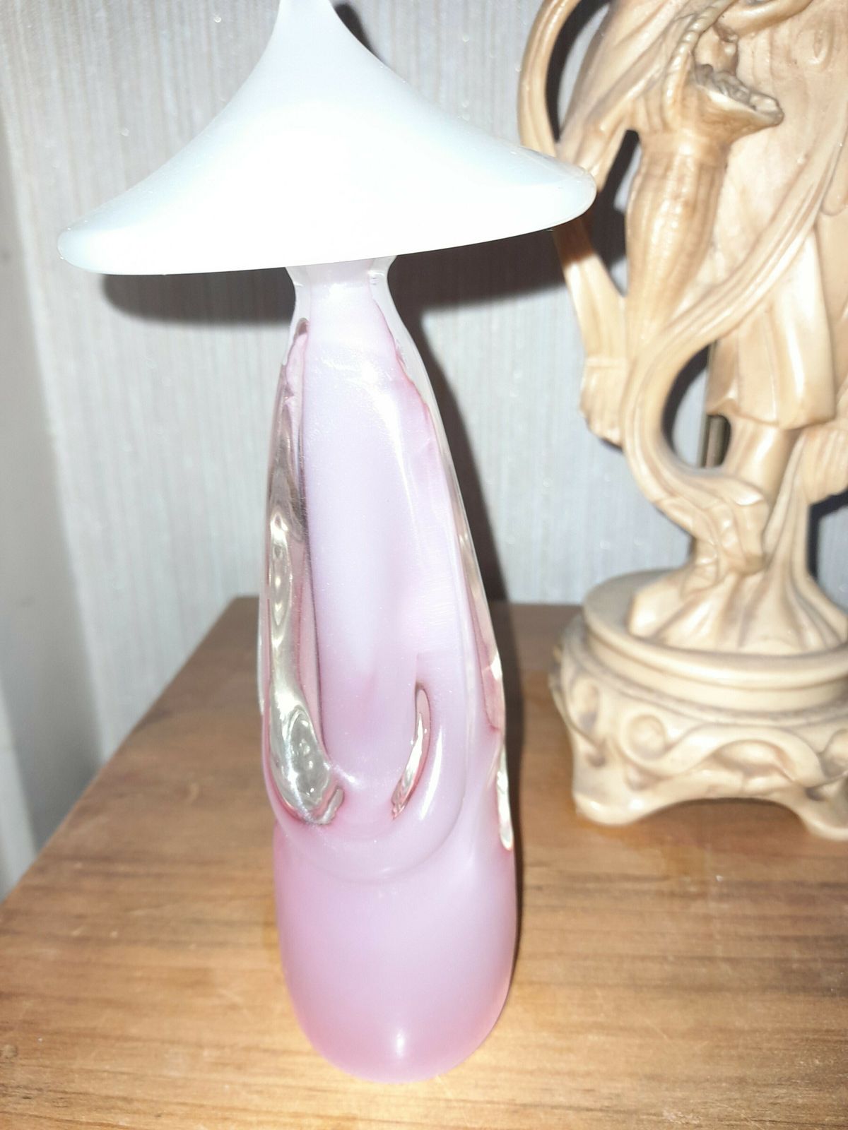 Vintage Murano Glass Chinaman In Pink photo 110.0