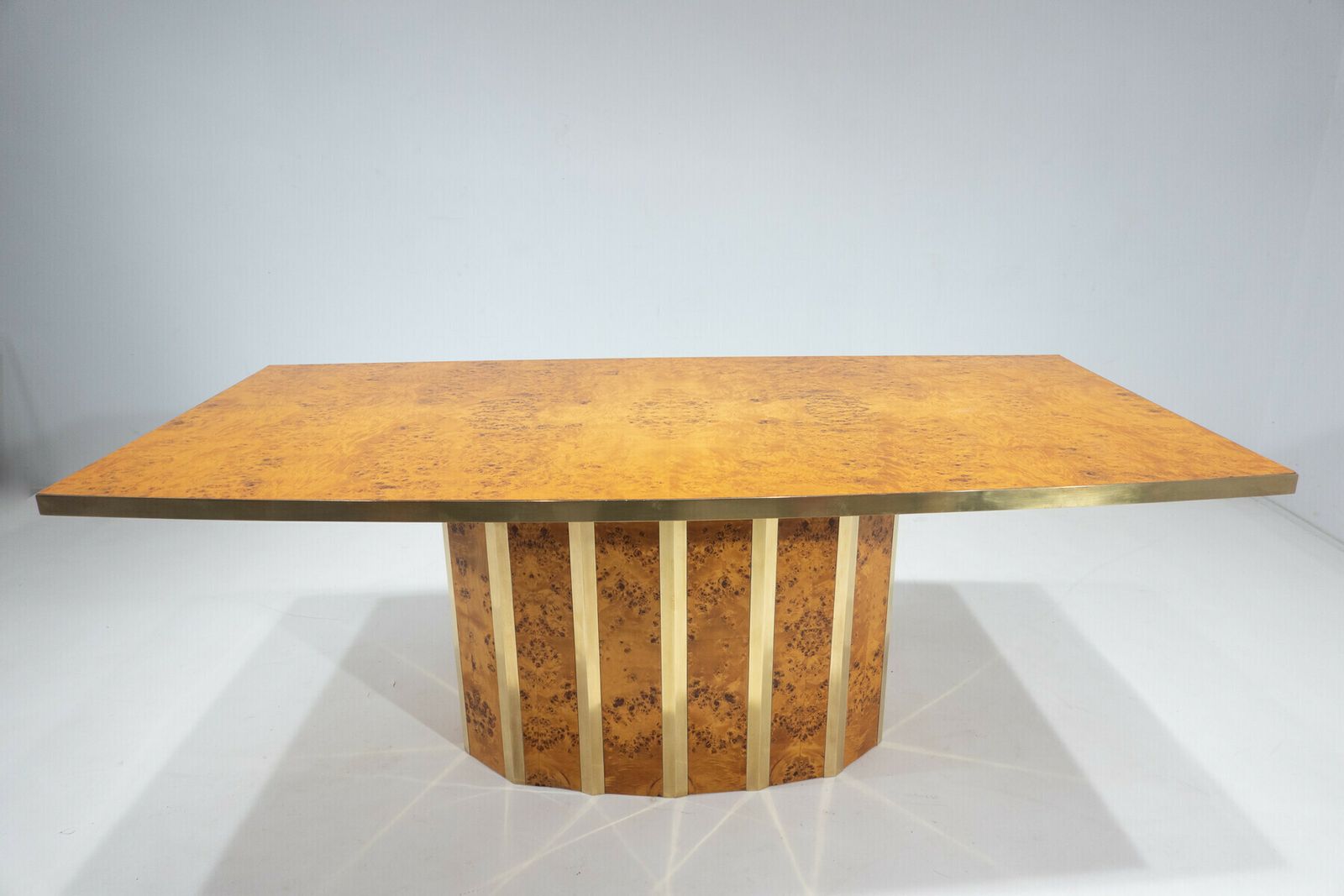 Mid Century Modern Dining Table In The Style Of Willy Rizzo
