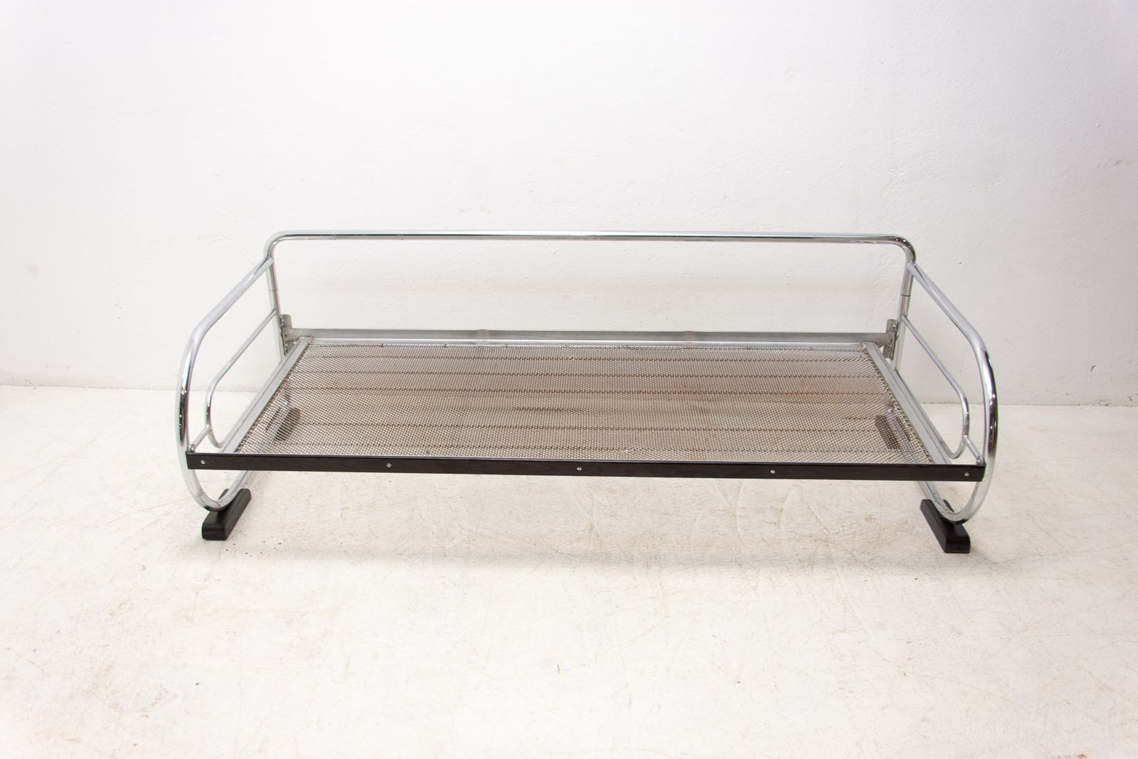 Chromen Bauhaus Sofa Van Hynek Gottwald, Bohemen, Jaren 1930 photo furniture