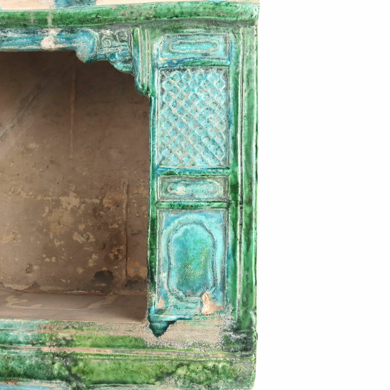 In Scale Temple Glazed Ceramic China Ming Era (1368 1644) photo 3193.7