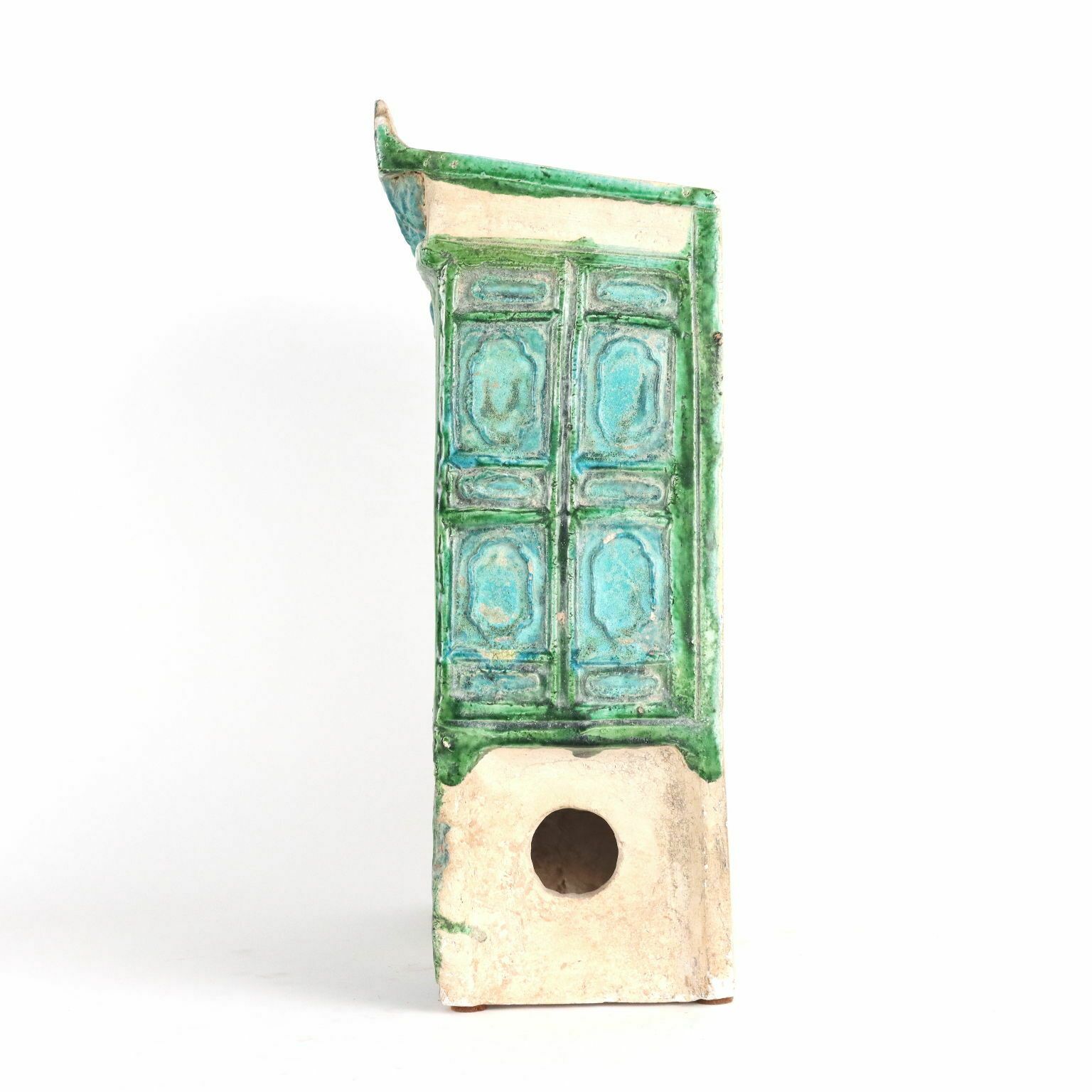 photo for sale In Scale Temple Glazed Ceramic China Ming Era (1368 1644)