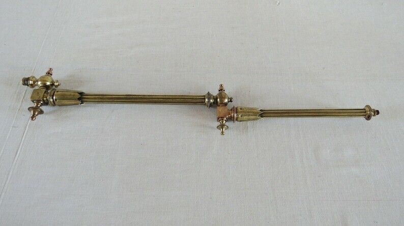 Architectural Gas Light Fitting / Ornate Decorative Light Fitting. C. 1850.