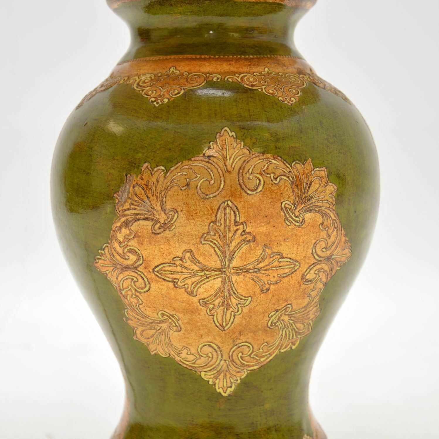 Antique Italian Ceramic Table Lamp photo 383.76