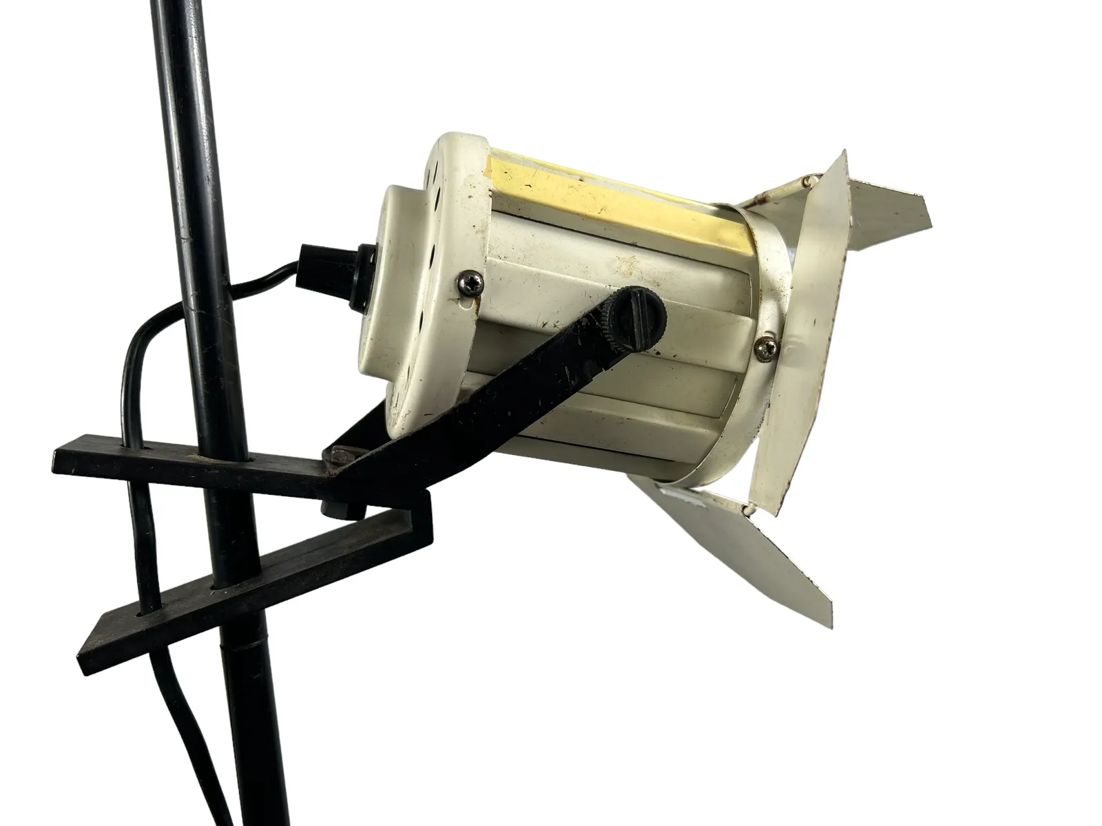 A Mid Century Industrial Spotlight. photo furniture