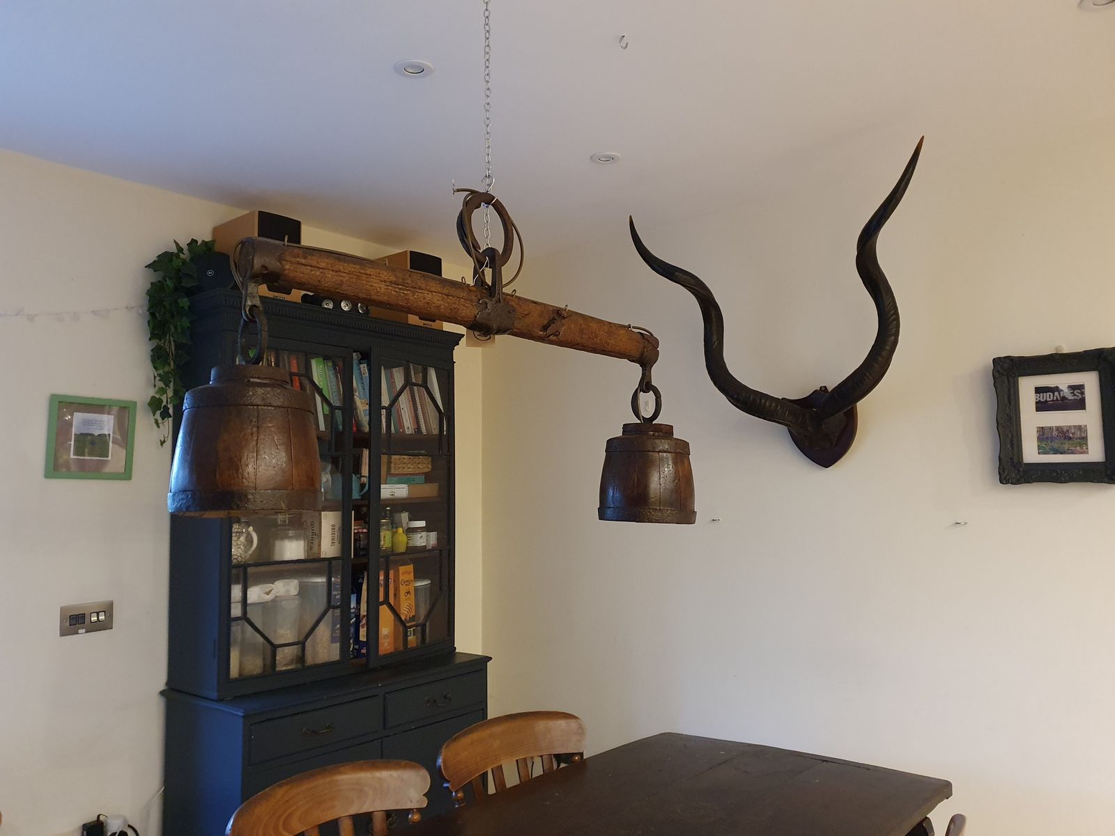 Unusual Wooden Lights In The Style Of Yolks