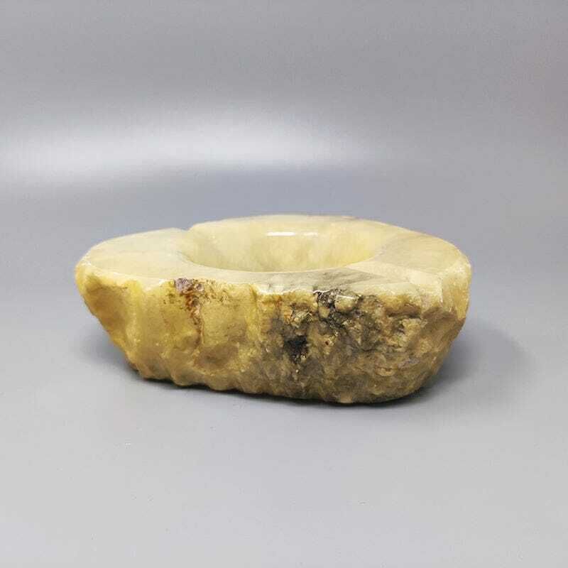 1960s Stunning Alabaster Smoking Set By Romano Bianchi photo vinterior