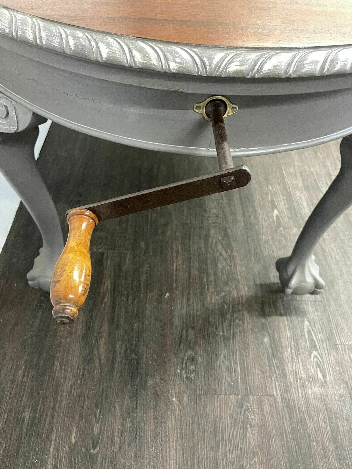 photo for sale Victorian Extending Mahogany Claw And Ball Table And 4 Chairs