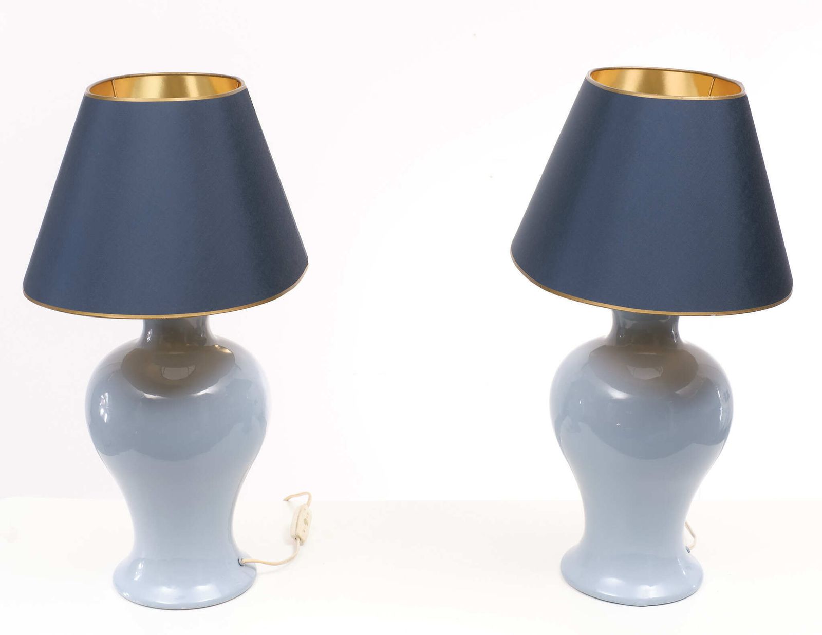 Regency Table Lamps, France, 1975, Set Of 2 photo for sale