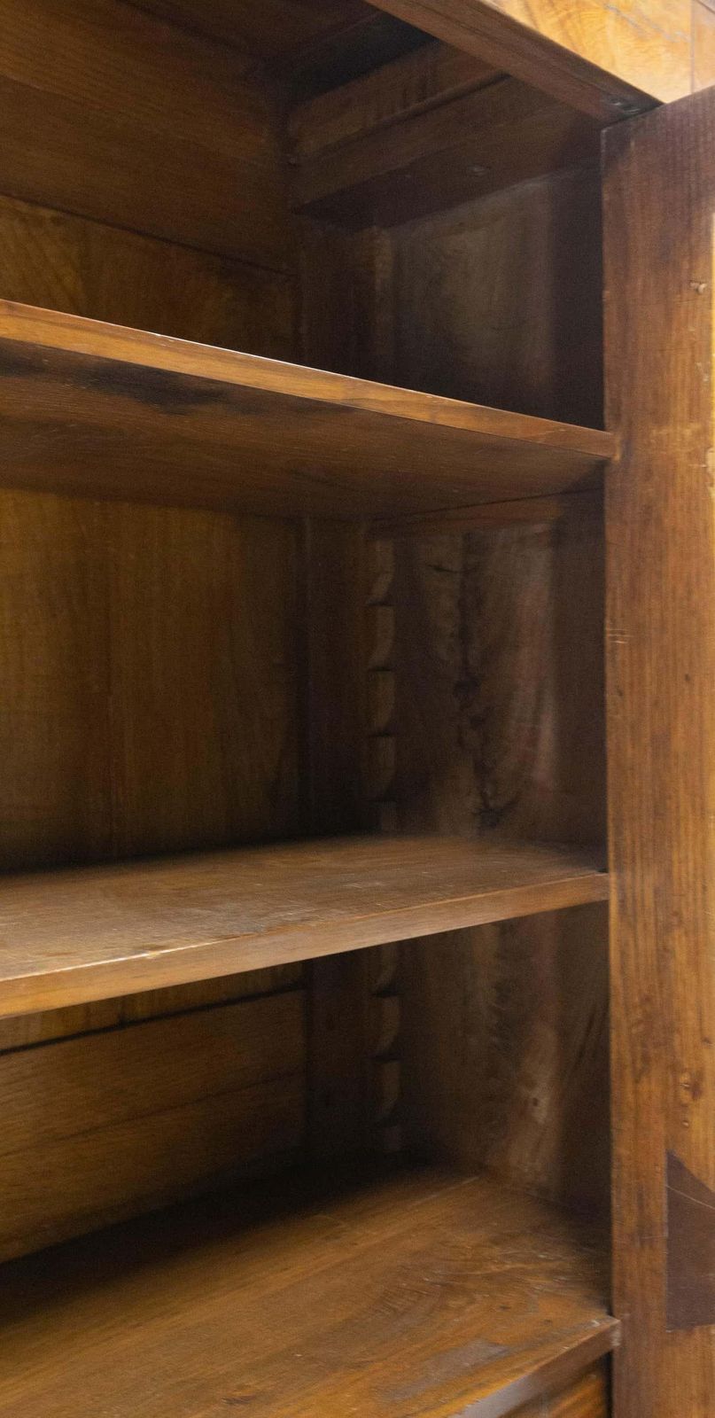 French Louis Philippe Walnut Library Book Armoire With Secret Drawer, Circa 1840 photo buy