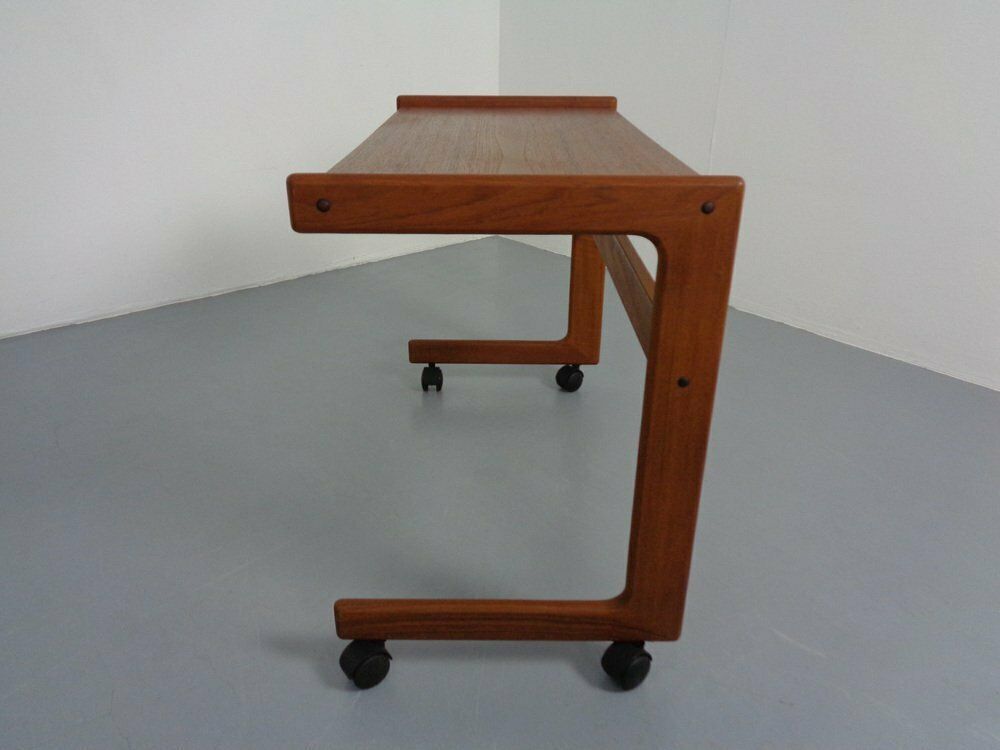 Teak Working Table, Denmark, 1960s photo Furniture