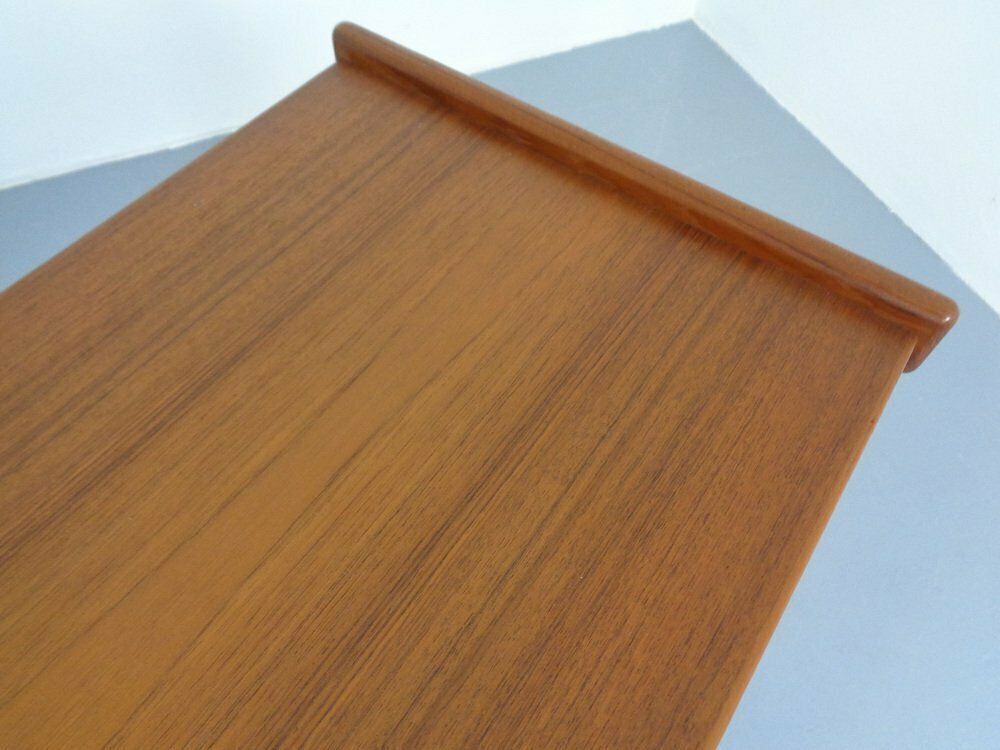 photo vintage Teak Working Table, Denmark, 1960s