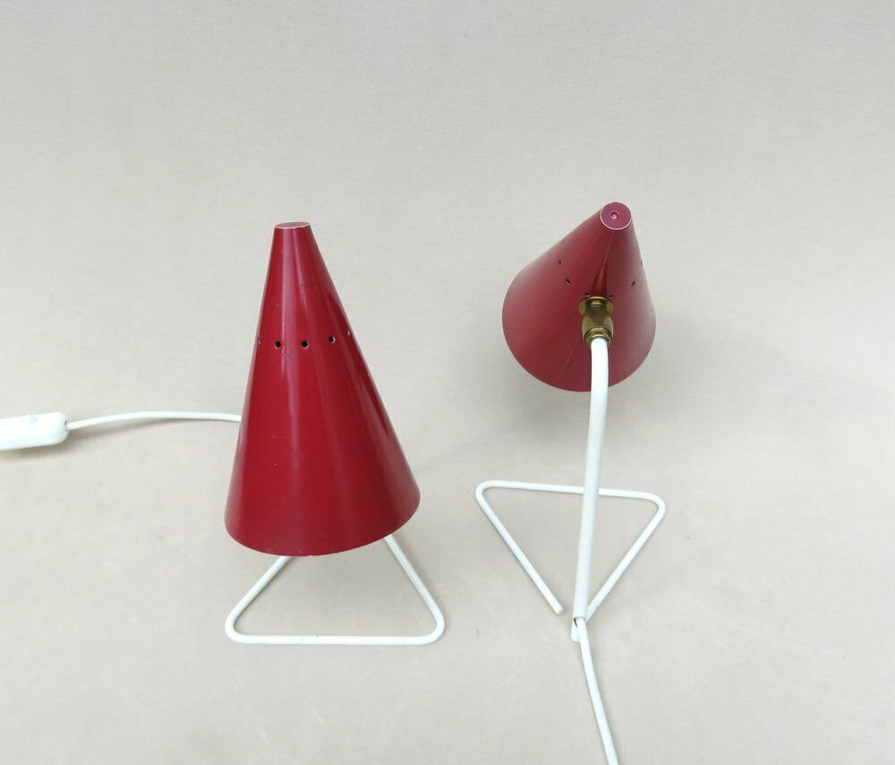 Small Italian Table Lights By Guiseppe Ostuni For Oluce 1950s Set Of 2 photo 4232.15