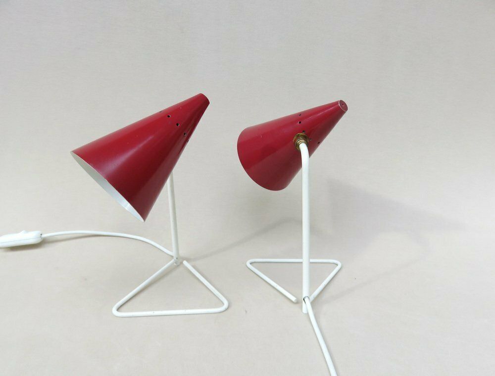 Small Italian Table Lights By Guiseppe Ostuni For Oluce 1950s Set Of 2 photo buy