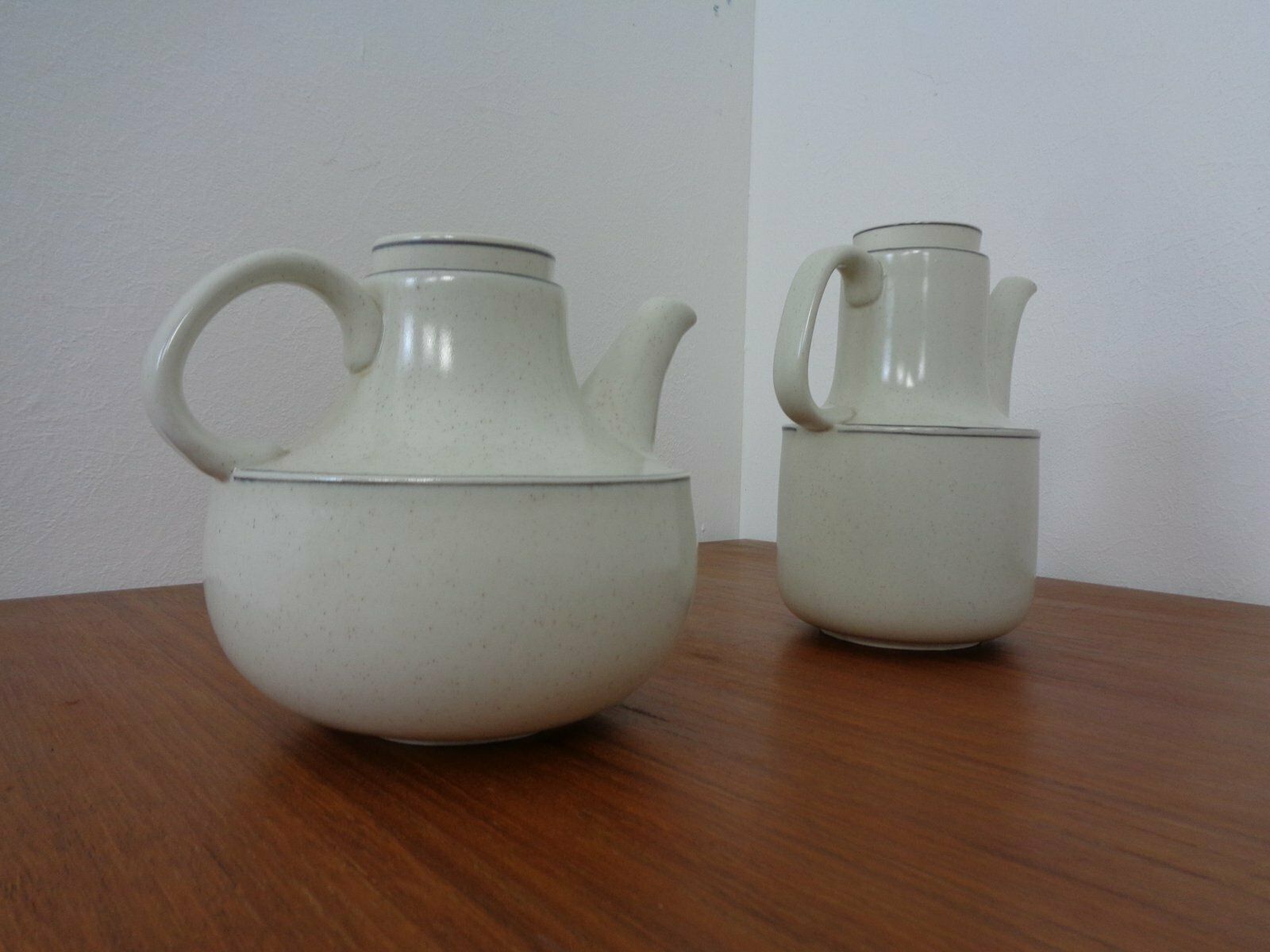 Swedish Birka Tea Pot & Coffeepot By Stig Lindberg For Gustavsberg, 1960s, Set Of 2 photo 325.0
