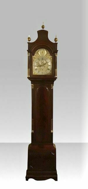 An Important George III Mahogany Longcase London Clock. Thomas Mudge, London Circa 1765 photo vinterior