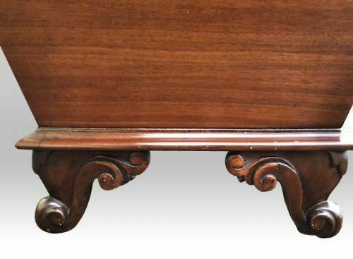 Antique Period Regency Mahogany Cellarette Wine Cooler photo vinterior