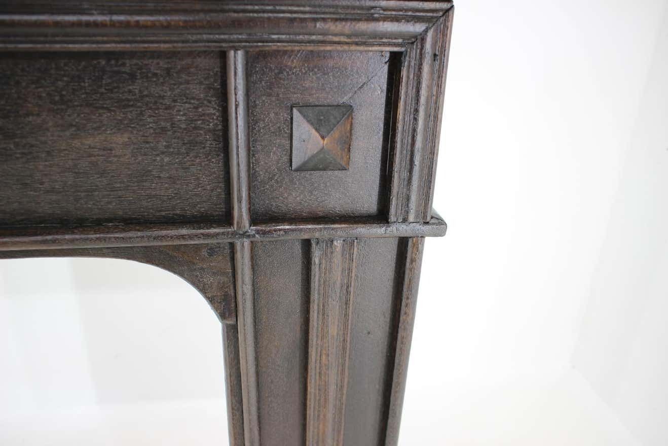 photo vinterior Antique Oak Fireplace Mantel, 1950s