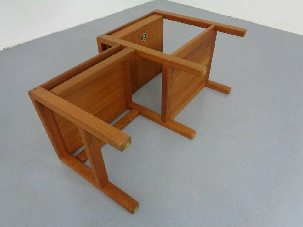 Furniture Teak Side Table With Drawer From Salling Stolefabrik Durup, 1970s photo