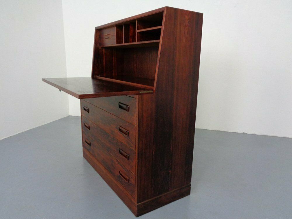 Danish Rosewood Secretary By Arne Wahl Iversen For Winning Mobelfabrik, 1960s photo 2155.0
