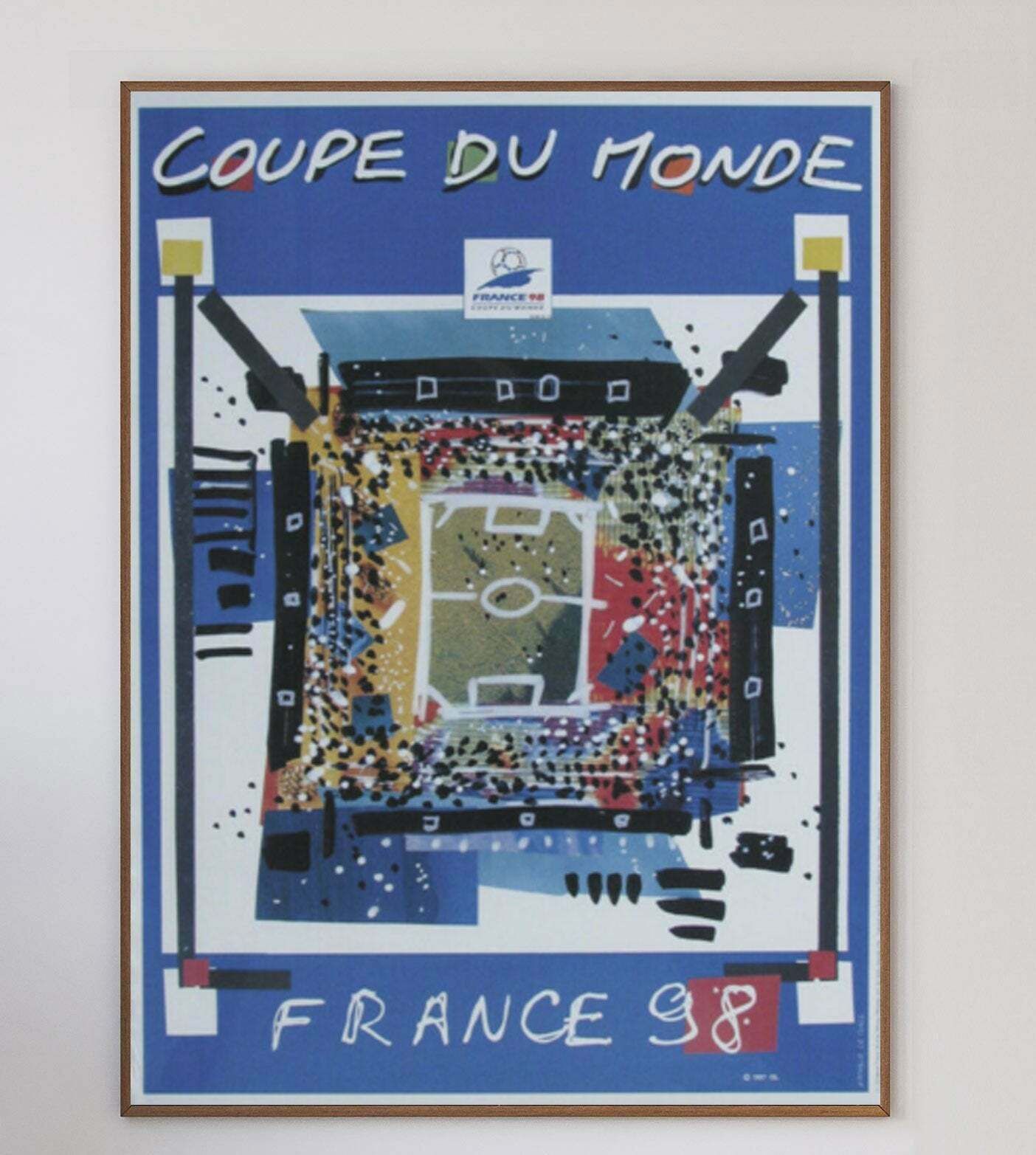 World Cup France '98 Original Vintage Poster photo 365.0