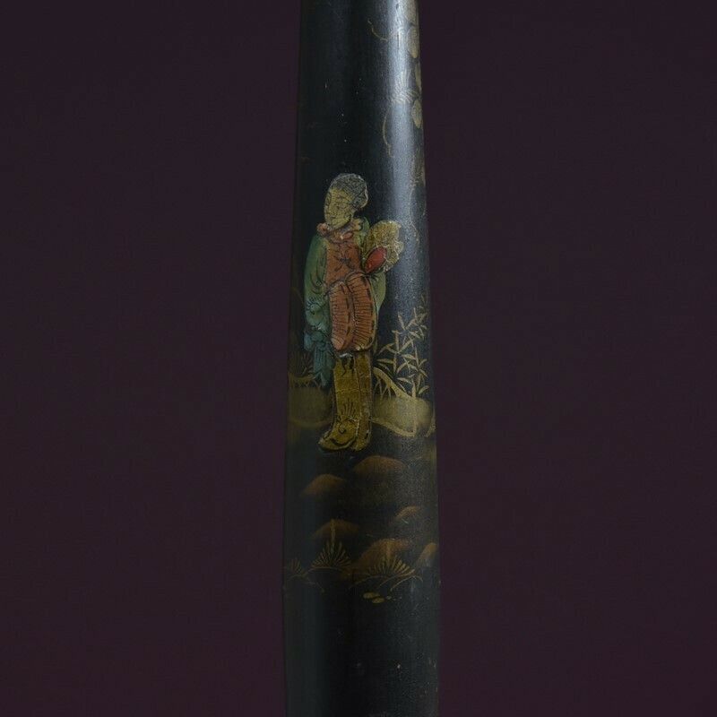 Chinoiserie Floor Lamp, 1920s, Vintage photo for sale
