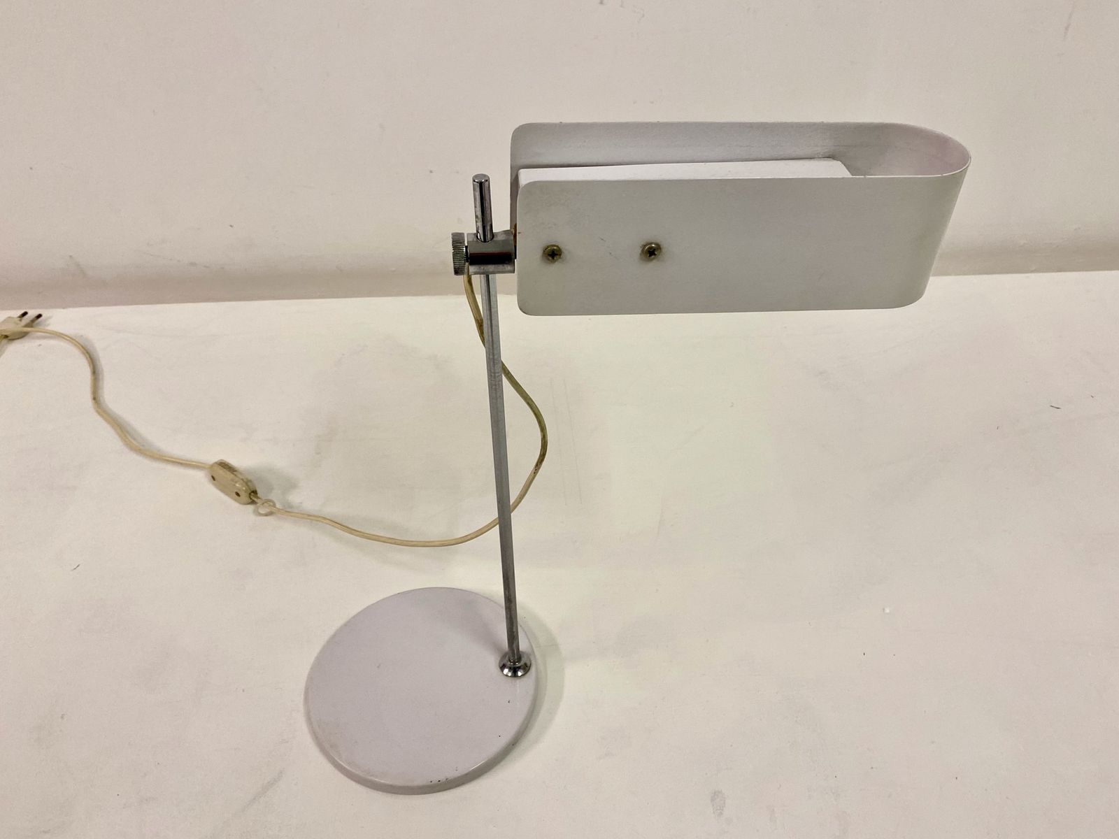 1960s Italian Industrial Desk Lamp photo 395.0
