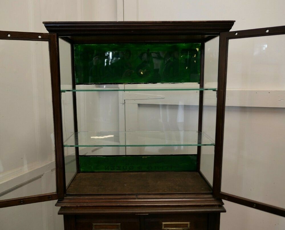 1900s Counter Top Fry's  Sweet Shop Display Cabinet photo buy