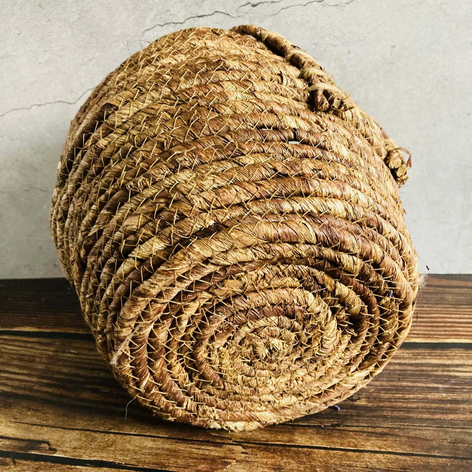Handmade Natural Storage Basket photo 145.0