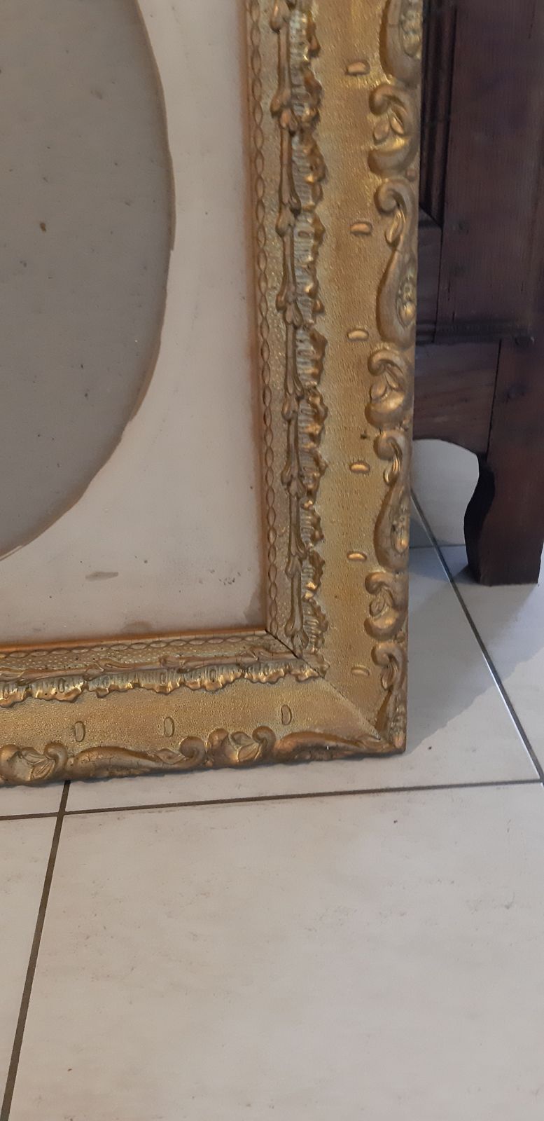 Photo Frame 1900 In Wood And Golden Stuk photo vinterior