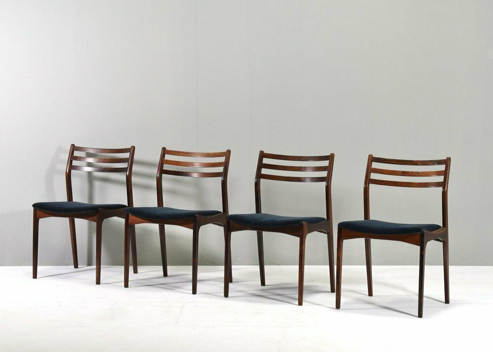 Scandinavian Danish Dining Chairs By Johannes Andersen, Denmark, 1960s, Set Of 4 photo Furniture