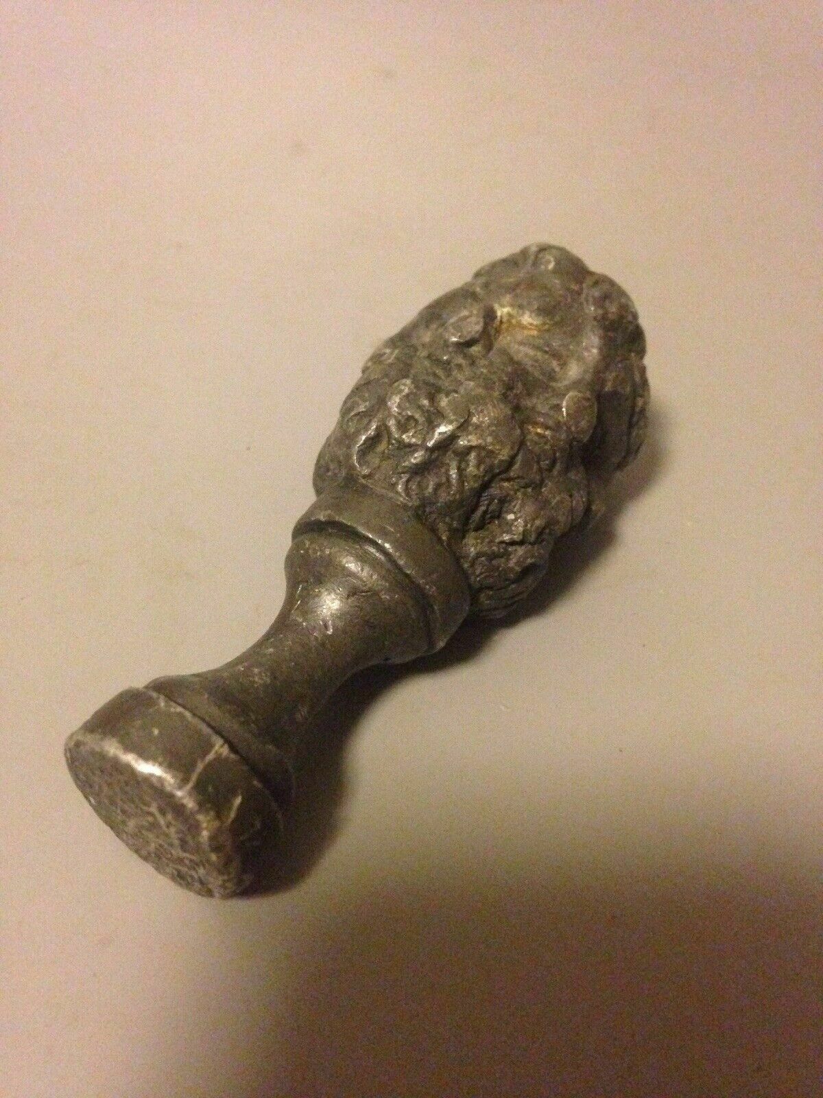 17th/18th Century Lead Seal Or Pipe Tamper Celtic Deity Lugus Celtic Antique photo buy