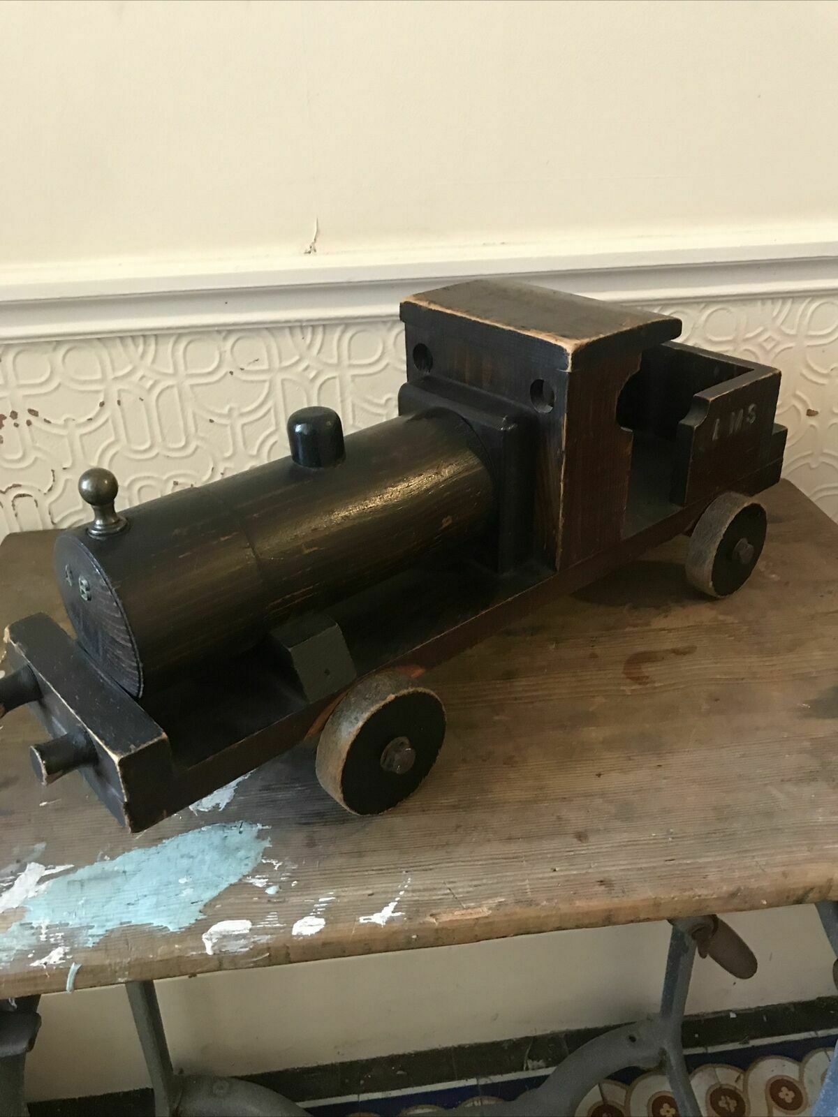 Lms Locomotives Scratch Built Antique Wooden Train Toy Display Large Railway photo buy