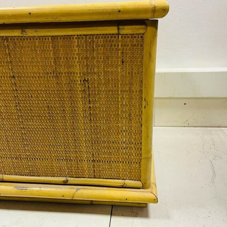 Dal Vera Cane And Bamboo Blanket Box photo 500.0