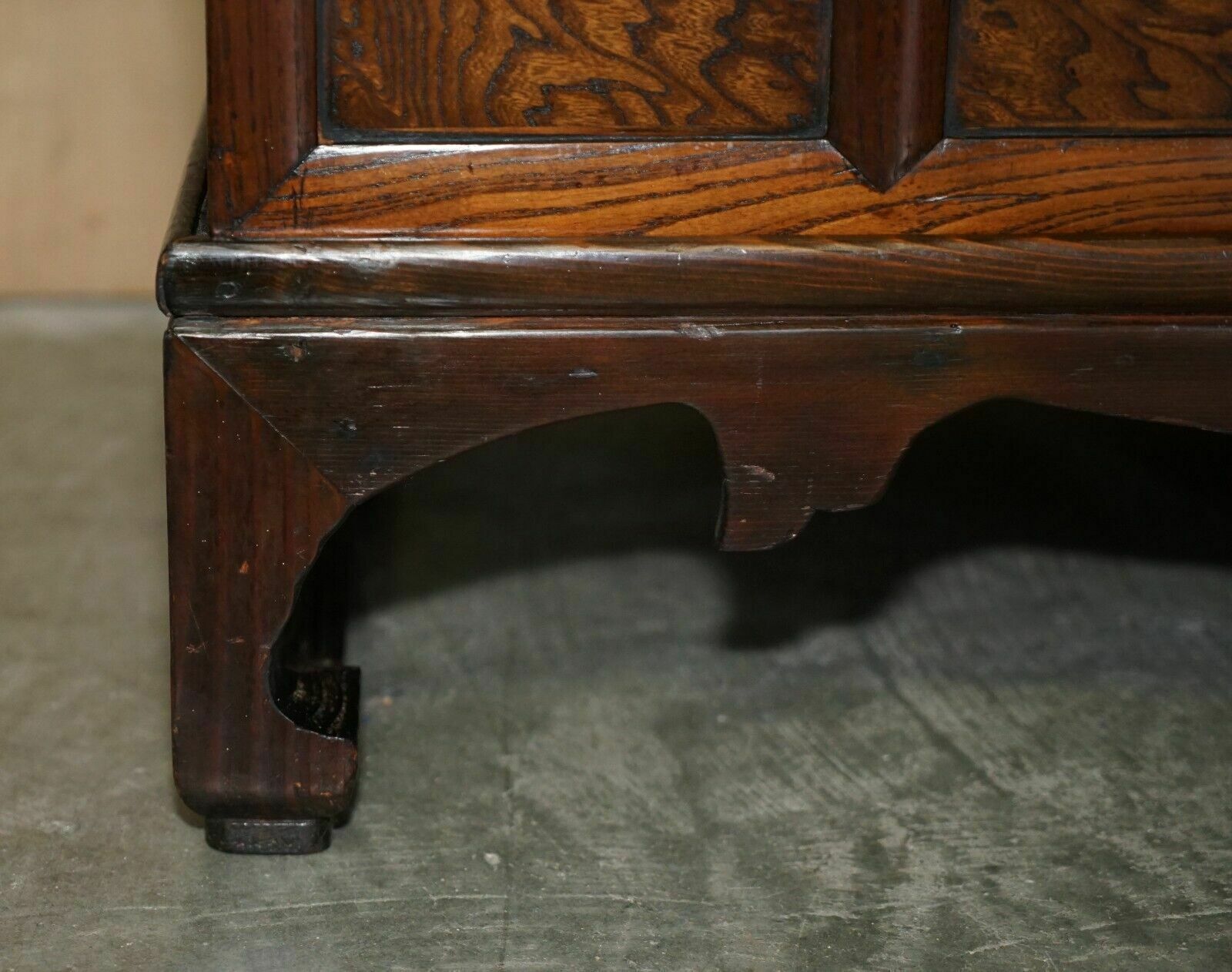 Pair Of Vintage Circa 1950's Asian Korean Scholars Side Table Chests Inc Drawers photo 2350.0