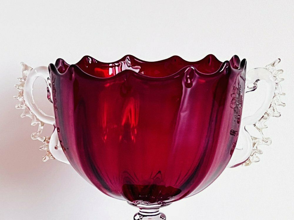 Rood Glas Van Borek Sipek, 1995, Jaren 1990 photo Woonaccessoires