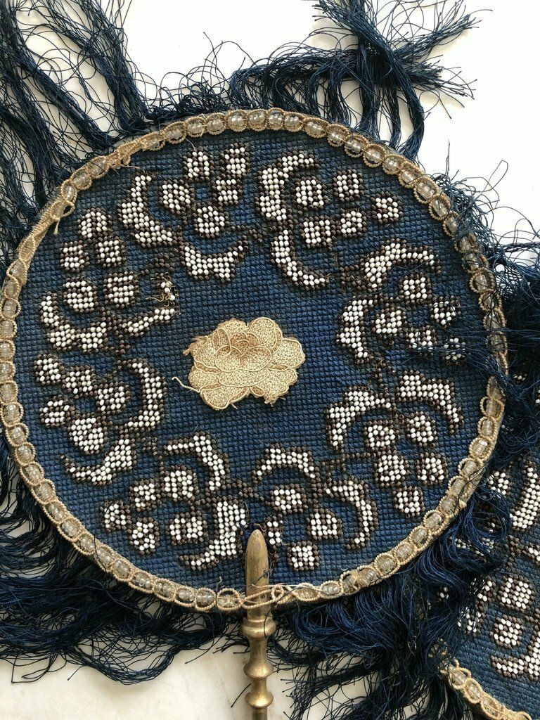 Face Fire Screens, 1700s, Antique photo for sale