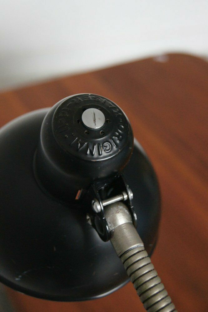 Bauhaus Black Table Lamp By Christian Dell For Kaiser Leuchten, 1950s photo 542.0